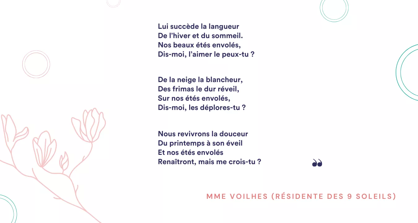 Poème Regrets d'été envolés 2